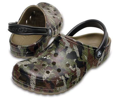 Camouflage Crocs Silentgerty