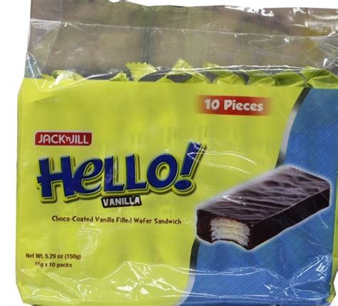 Hello Vanilla Wafer Biscuit 10s 15gr Bohol Online Store