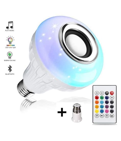 Buy Music And Light Bulb E27 And B22 Led Light Bulb With Bluetooth