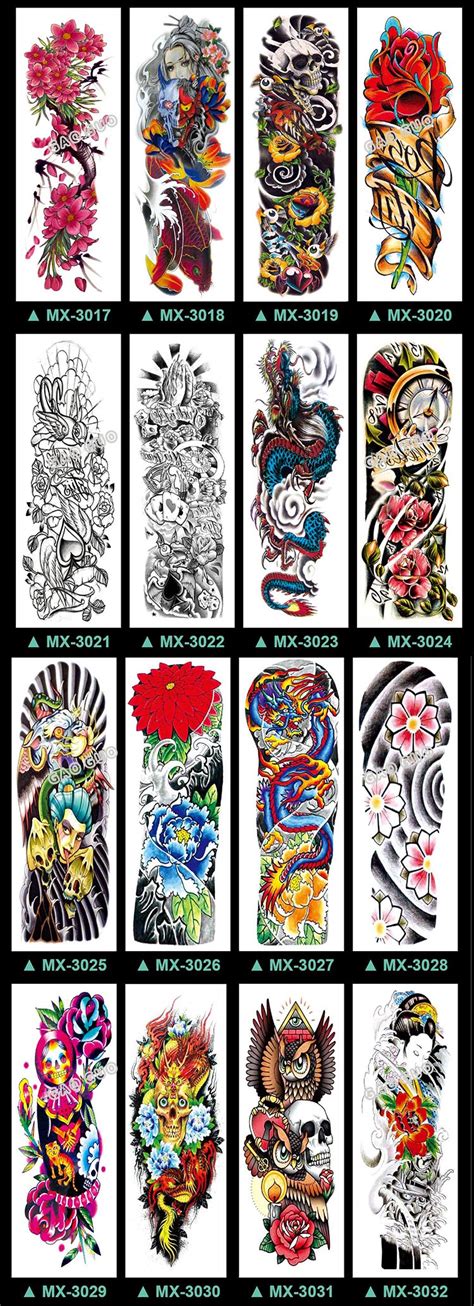 Wholesaler Full Arm Sexy Large Temporary Tattoo Buy Large Temporary