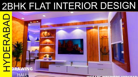 2bhk Flat Complete Interior Design Hyderabad I Inscape Interiors