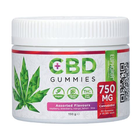 Cbd Gummies 750 Mg Euphoria Cannabis Food And Drinks