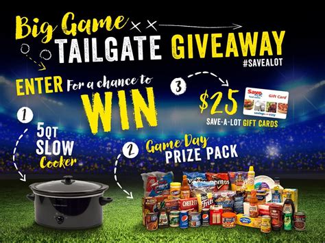 Win An Ultimate Tailgate Prize Pack Tailgate Giveaways Sweepstakes