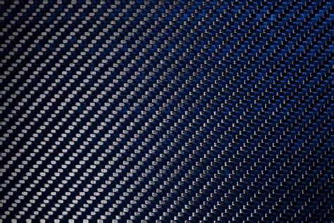 5mm Blue High Gloss Carbon Fiberkevlar Sample Sheet 4 In X 4 In