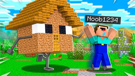 15 Ways To Prank Noob1234s Minecraft House Youtube