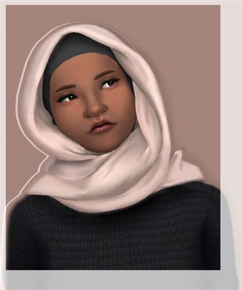 Muslim Sim Tumblr The Sims 4 Skin Sims Sims 4