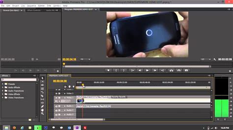 Basic Editing On Adobe Premiere Pro Cs6 Youtube