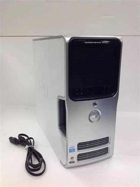Dell Dimension E520 Case Tower Desktop Computer Pentium D 1gb Dvd No Hd