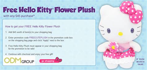 Sanrio Gwp Hello Kitty Flower Plush