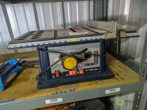 Ryobi Bts10 10in Table Saw Roller Auctions