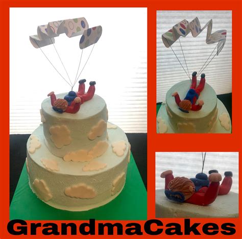 Parachute Cake Parachute Cake Designs Delight Cakes Desserts Food