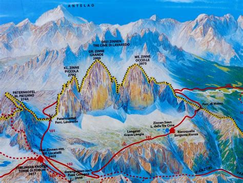 Dolomites Hiking Tre Cime Di Lavaredo Teds Outdoor World