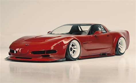 Video C5 Corvette Rendered As A C5 R For The Street By A Digital