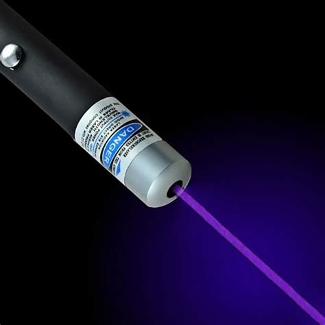 Promotional Blue 1 5mw Purple Uv Laser Pointer Pen Fluorescence T Shirt