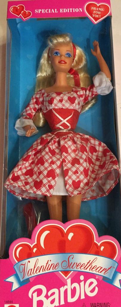 Valentine Sweetheart Barbie Doll The Best Barbie Dolls From The 90s