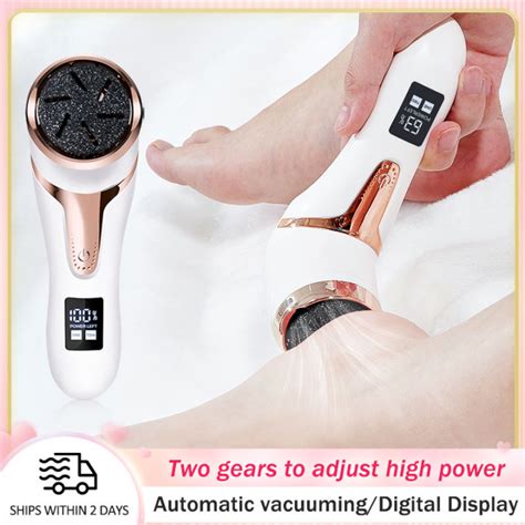 Luccica Electric Foot Grinder Skin Callus Remover Usb Charging Feet
