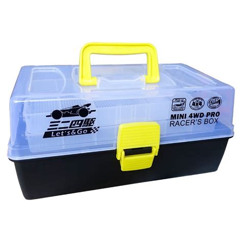 Storage Box 290 140 160mm Portable Three Layer Toolbox For Tamiya Mini