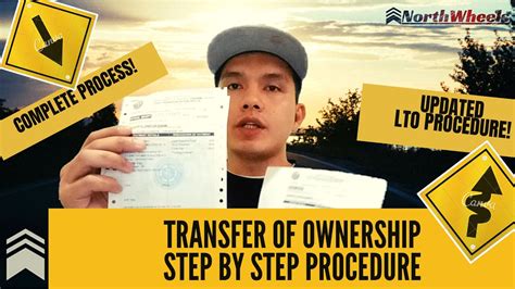 The new registration card hi sir, can you briefly inform me about procedure to transfer my brother's car to my name if he left. LTO Transfer of Ownership 2020 - Updated and Complete Step ...