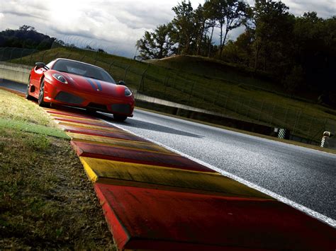 Wallpaper Sports Car Ferrari Driving Netcarshow Netcar Car