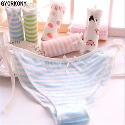 Hot Candy Color Panties High Quality Lovely Cute Girl Underwear Panties Cotton Briefs 12pcslot