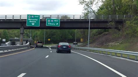 Massachusetts Turnpike Interstate 90 Exit 4 Westbound Youtube