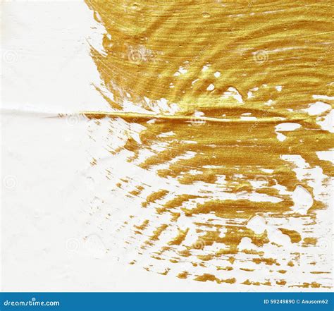 Acrylic Textured Gold Paint Abstract Stock Photo Image Of Abstract