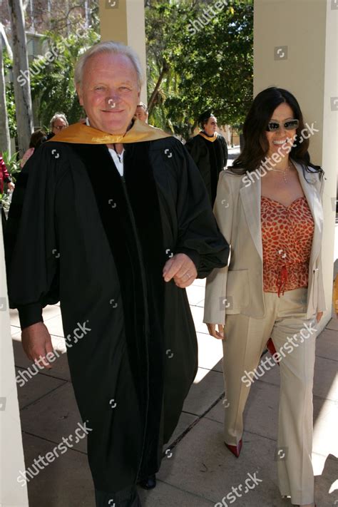 Sir Anthony Hopkins Wife Stella Editorial Stock Photo Stock Image
