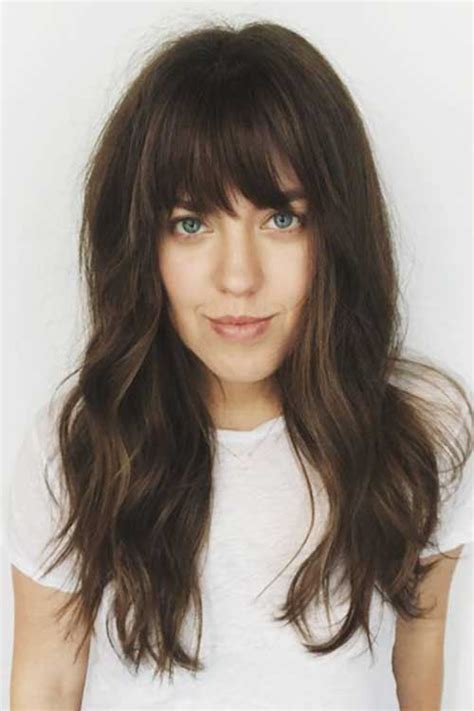 Bangs With Long Hairdos You Should See Hairstyles And Haircuts