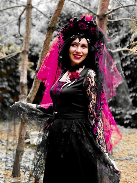 Gothic Queen Costume Black Burgundy Queen Halloween Costumes Evil