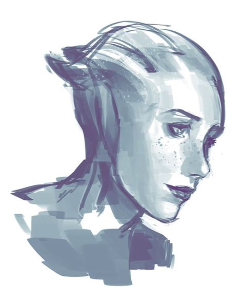 Liara Sketch Mass Effect Deviantart Things To Come