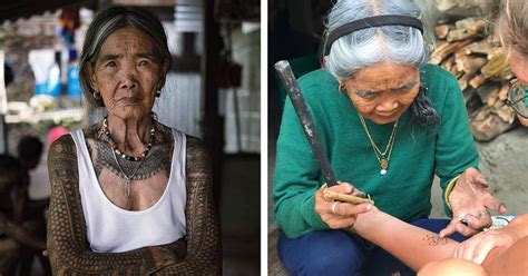 102 year old tattooist is keeping an ancient philippine tattoo tradition alive search by muzli