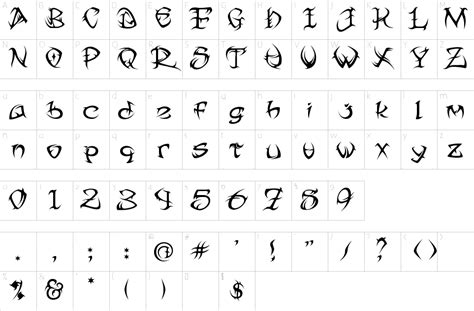 Tribal Font 1001 Free Fonts