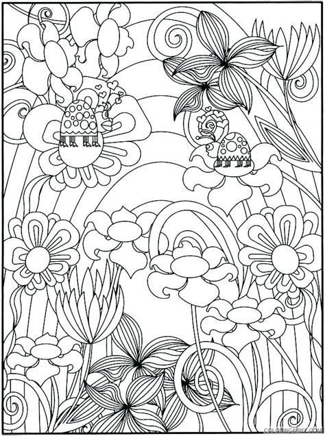 Adult Coloring Pages Spring Scenery For Adults Printable 2020 075