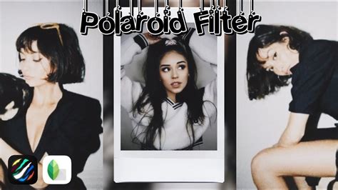 How To Edit Polaroid Filter Easy Tutorial Aesthetic Edits Youtube