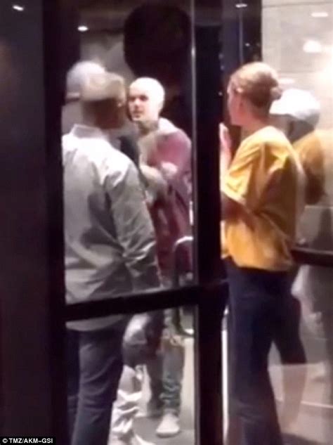 Justin Biebers Shocking Fight Is Caught On Video Following Nba Finals
