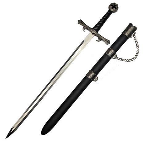 Crusader Reeves Medieval Crusader Sword With Scabbard 4p1 S