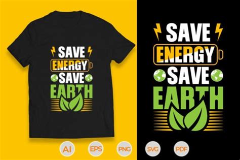Save Energy Save Earth Graphic By Designerabhakim · Creative Fabrica