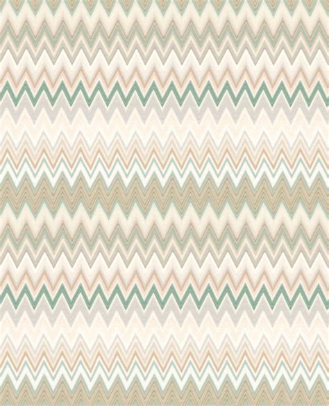 Missoni Home Wallpaper Zigzag Multicolore 10065