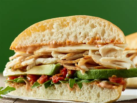 Au Bon Pain Features The Chipotle Turkey Avocado Sandwich As Part Of