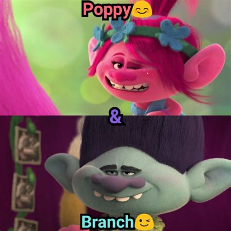 Poppy And Branch Branch Trolls Poppy And Branch Troll