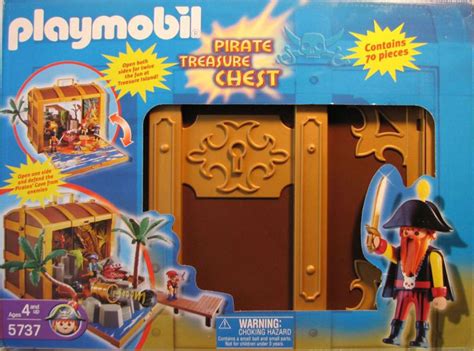 Playmobil Set 5737 Usa Pirate Treasure Chest Klickypedia