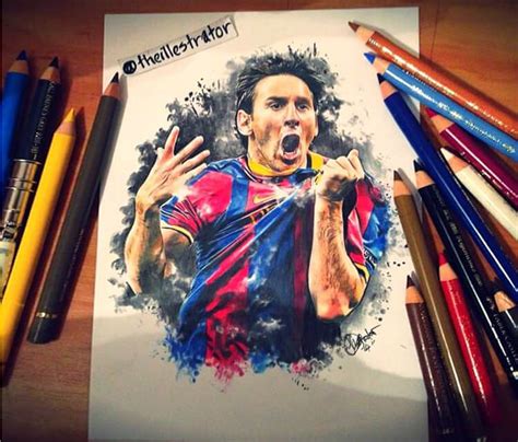 How To Draw Messi Lionel Messi