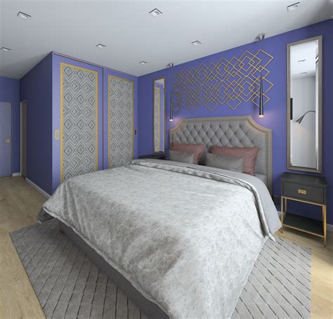 Belarus Minsk Apartment In The Lebyazhy Bedroom On Behance