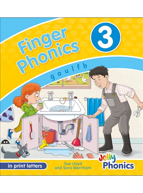 Finger Phonics Book 3 In Print Letters — Jolly Phonics
