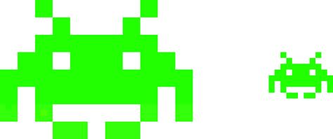 Space Invaders Small And Large Space Invaders Pixel Art Clipart