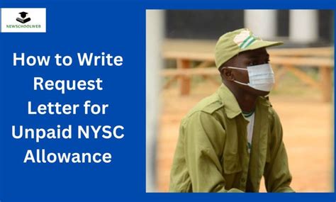 How To Write Request Letter For Unpaid Nysc Allowance