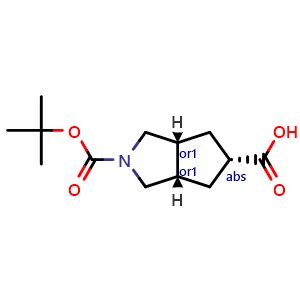 Trans 2 Boc Hexahydro Cyclopenta C Pyrrole 5 Carboxylic Acid 97 CAS