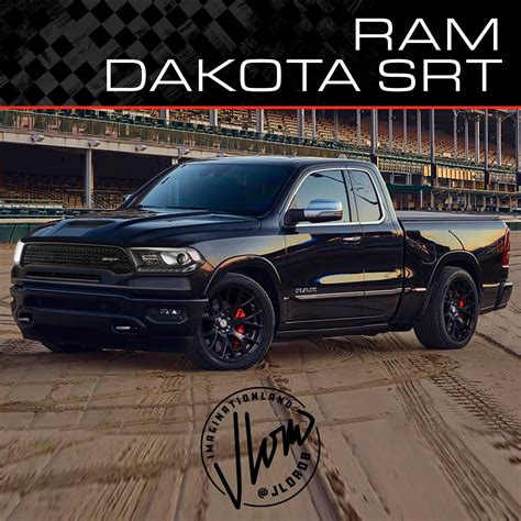 Dodge Ram Dakota Srt Returns To Digital Life Swaps Magnum With Hellcat