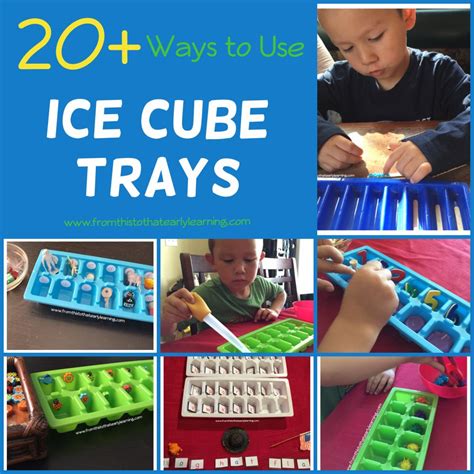 20 Ways To Use Ice Cube Trays Ice Cube Trays Ice Tray Response To