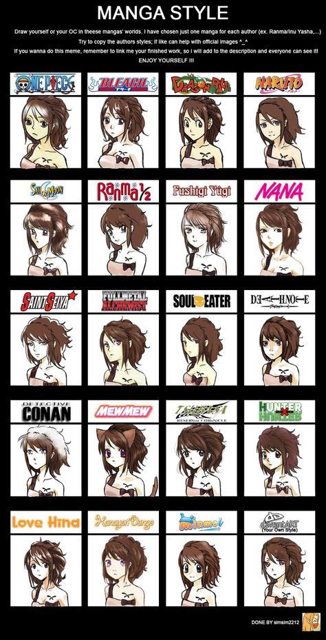 Manga Style Meme By Imii S On Deviantart Con Imágenes Dibujos